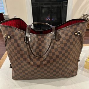 Louis Vuitton  Neverfull DAmier azur GM